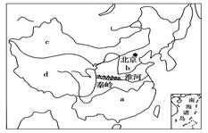 读图,回答问题小题1下列地理分界线不经过秦岭淮河的是a.亚热带与暖温带的分界线b