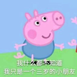 收好这套小猪佩奇表情包,怼人撕逼剁手卖萌都充满了底气