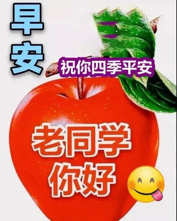 最新星期三早上好表情包,天气渐冷,注意保暖,祝你开心每一天
