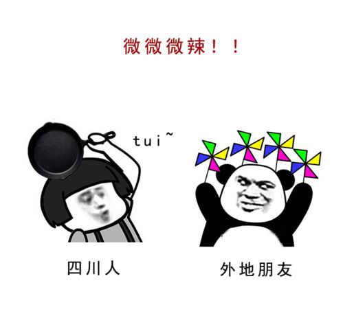 四川人与外地朋友吃火锅表情对比图
