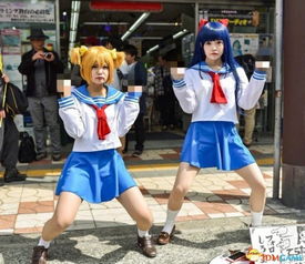 长腿萌妹表情包日本桥