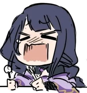 稻妻幼儿园雷神表情包