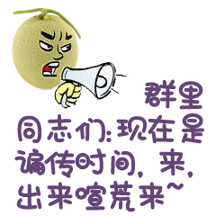 说新疆话的哈密瓜表情图片