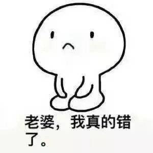 给老婆认错的表情包