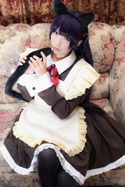 俺妹黑猫性感cosplay图片