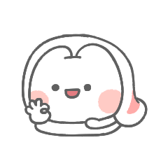 微信表情兔籽睡眠系列