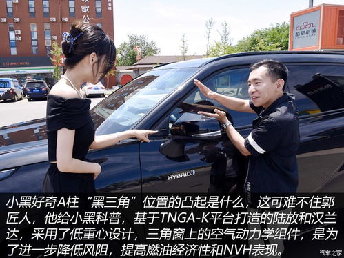 最萌选车差大叔萌妹体验陆放汉兰达