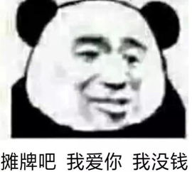 聊天必不可少的熊猫头表情我才不要在你那做一个委屈鬼
