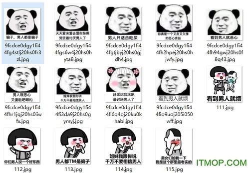 看见男人就烦表情包下载看到男人就恶心表情包下载高清无水印版it猫扑网