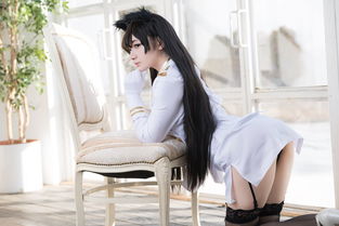 日本樱花妹cosfate贞德美图表情邪魅性感火辣