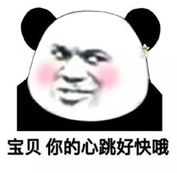快乐源泉沙雕熊猫头表情包