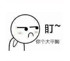 反驳胸小的表情包