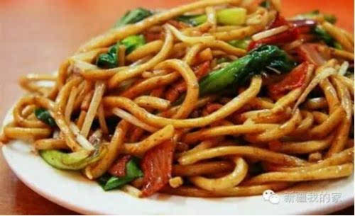 抱大腿图片表情包可爱干煸炒面