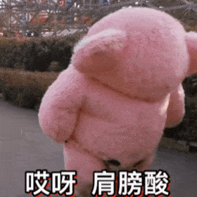 粉色考拉玩偶人表情包贴贴第二期欢乐谷考拉天团表情包