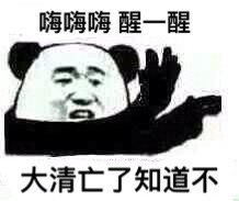 大清亡了是什么梗