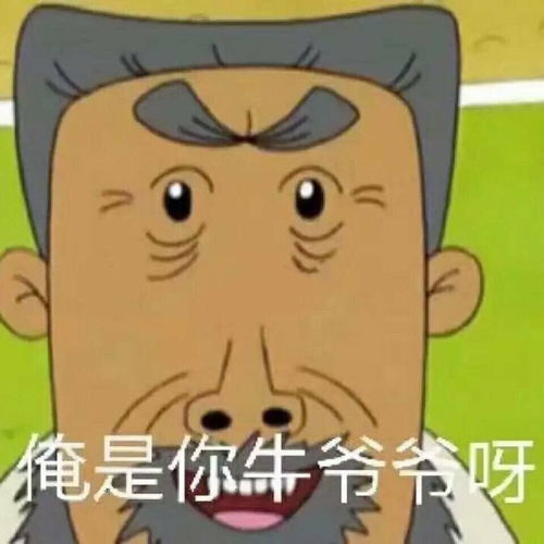 哇哦nice表情包出处爷爷