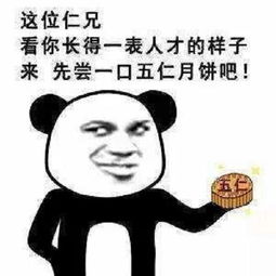 中秋节网红月饼跟莉哥一样漂亮跟月亮一样圆跟月饼一个味儿