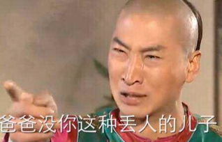 尔康暴走表情包,尔康恶搞表情包,英俊的尔康已被玩坏
