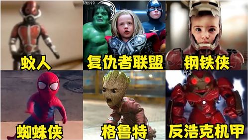 盘点这六个漫威童年版超级英雄,哪个最可爱,你见过儿童版复仇者联盟吗
