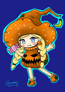 happyhalloween万圣节快乐不给糖就捣乱
