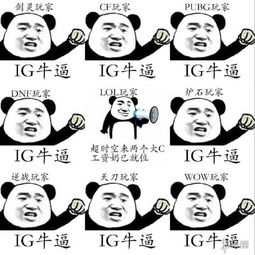 ig夺冠涌现各种沙雕表情包快乐源泉就这么简单