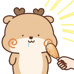 狍小坑微信表情gif吃货版狍小坑微信动态表情大全