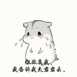 求gif表情仓鼠管家离家出走哭着拎着筐不要带文字的