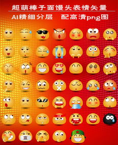 ai矢量源qq表情包素材萌馒头图片设计高清ai模板下载1.72mb其他大全...
