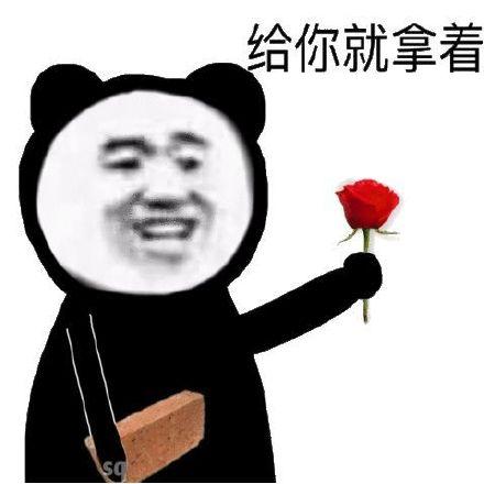 爆沙雕熊猫头表情大图合集,沙雕必备这张图发得好,敬烟