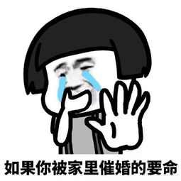 蘑菇头表情包过年要怎么应付家里催婚