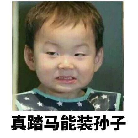 宋民国怼人表情包真踏马能装孙子