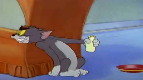 猫和老鼠汤姆这个坏坏的小表情,像极了小时候的我们,太逗了