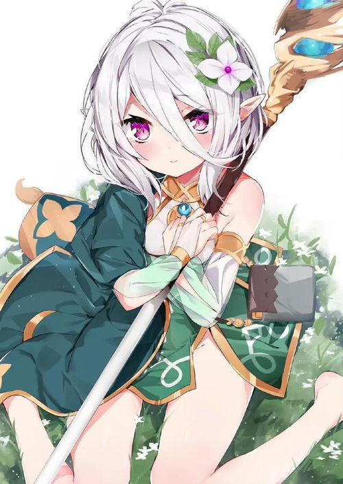 插画分享人人皆是白毛控