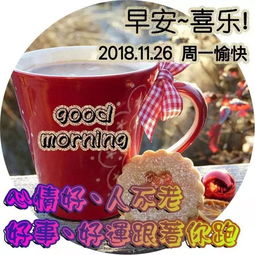 2018最新微信问候语早上好表情,漂亮早晨图片大全动态