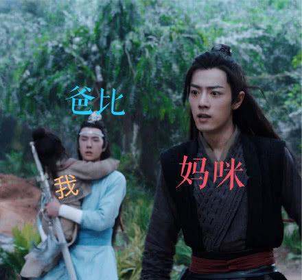 陈情令表情包有多逗忘羡cp秀恩爱,舅舅一句话羡羡求安慰