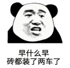 我已经闭嘴了表情包砖头