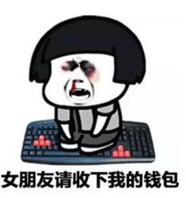 金馆长跪键盘认错表情包女朋友说什么都是对的