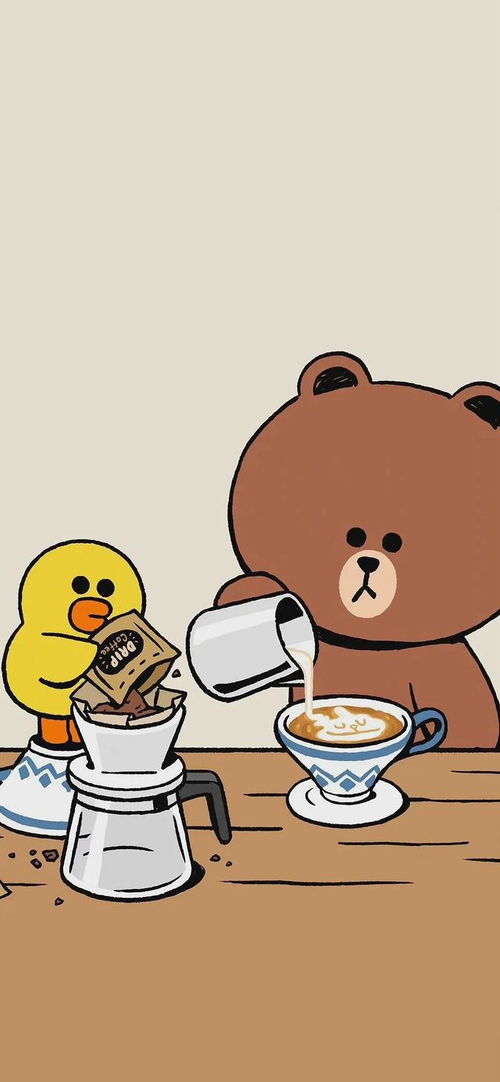 壁纸可妮兔与布朗熊