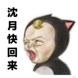 月饼思念成疾表情包轰炸求沈月发自拍