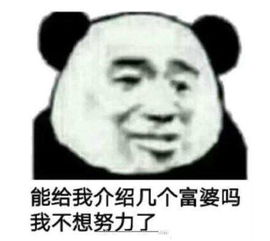 不想努力了富婆表情包高清无水印分享