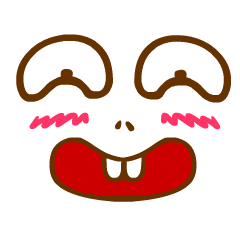 简单手绘线条动态表情搞怪脸动态gif表情包