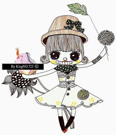 missflower手绘