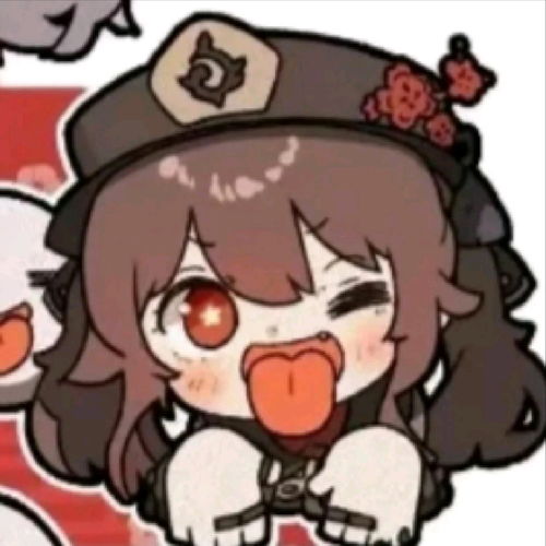 原神胡桃表情包91张无水印
