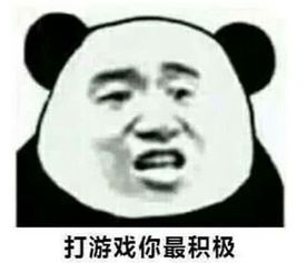 斗图怼人熊猫头表情包打游戏你最积极,斗图就你慢