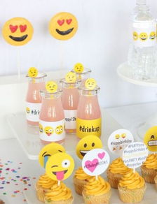 当emoji表情变成甜点,简直逗比的不忍直视