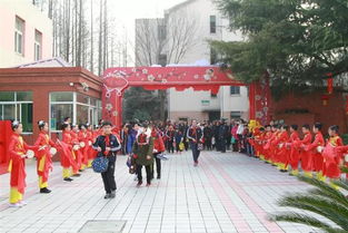 上南实验小学敲锣打鼓庆新年欢天喜地迎校庆2018学年第二学期开学典礼暨60周年校庆序幕活动