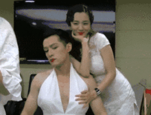 搞笑gif趣图小姐姐,你这是热身动作吗