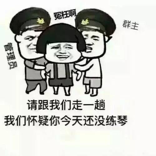 史上最全音乐生表情包,学乐器的人都看得懂