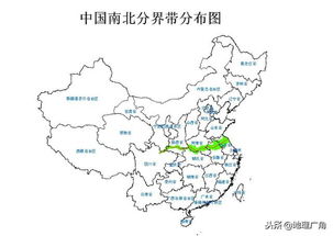 划分中国的地理分界线,秦岭淮河线