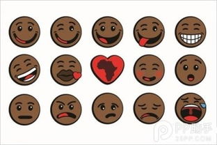 等不及ios8iphone版呆萌黑人emoji表情公布